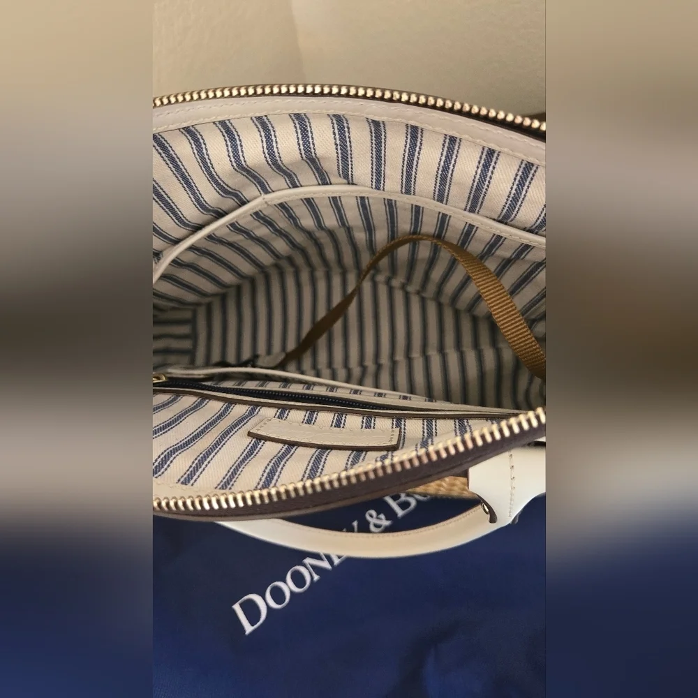 DOONEY AND BOURKE Beacon Woven Domed Satchel NWOT - Picture 10 of 10